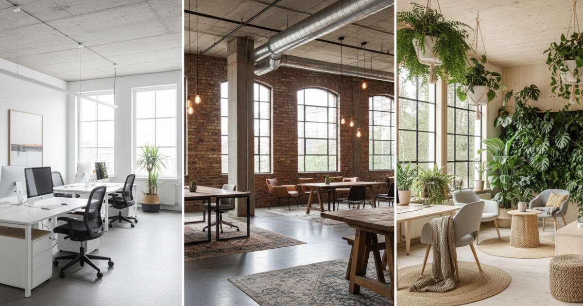 các phong cách thiết kế văn phòng