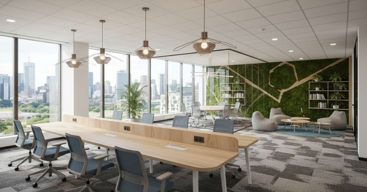 Các xu hướng thiết kế nội thất văn phòng được ưa chuộng hiện nay