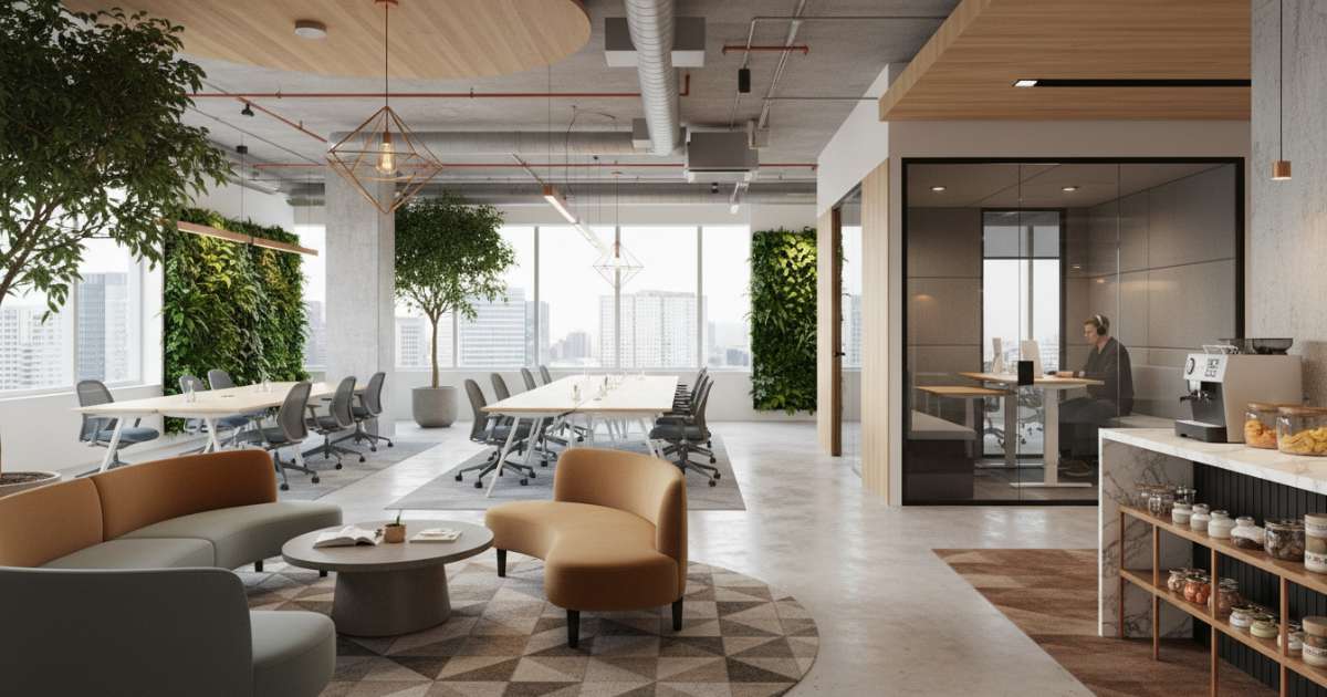 Các xu hướng thiết kế văn phòng hiện đại được ưa chuộng nhất