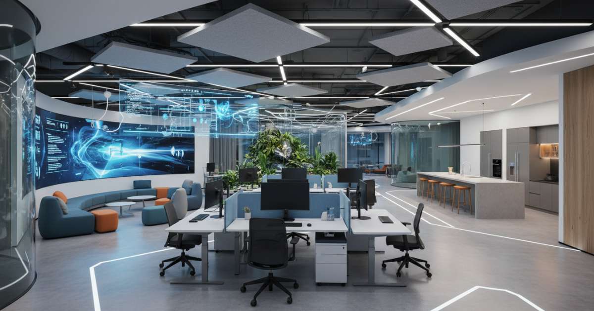 Các yếu tố cốt lõi trong thiết kế văn phòng công nghệ
