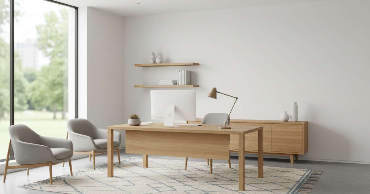 Các yếu tố cốt lõi trong thiết kế văn phòng đơn giản hiện nay