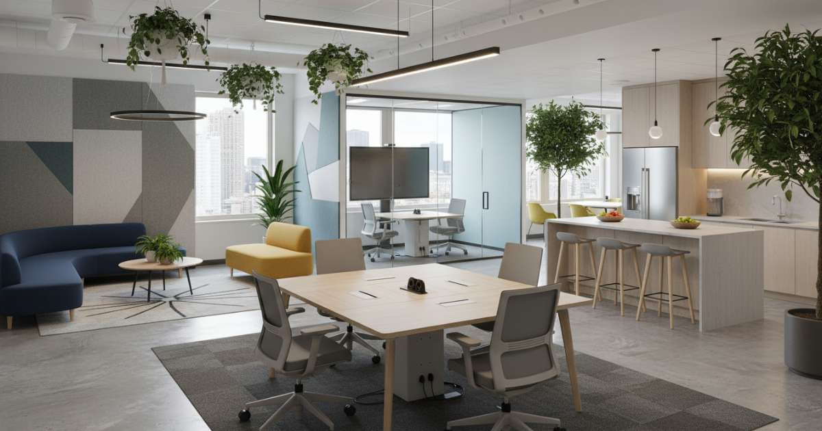 Các yếu tố quan trọng trong thiết kế văn phòng trọn gói hiện đại
