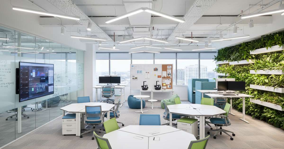 Cách bố trí không gian văn phòng khoa học và linh hoạt