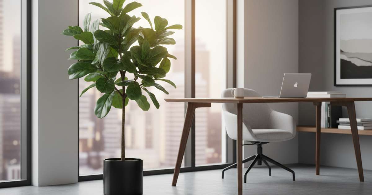cây giả văn phòng