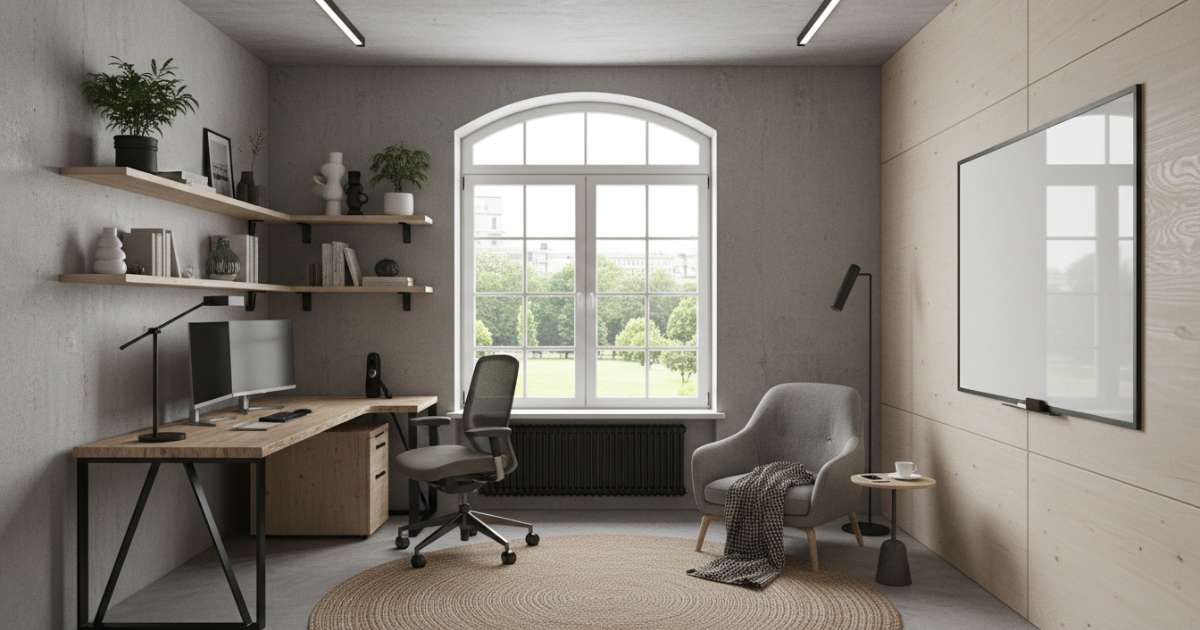 Những nguyên tắc vàng trong bố trí văn phòng nhỏ 25m2