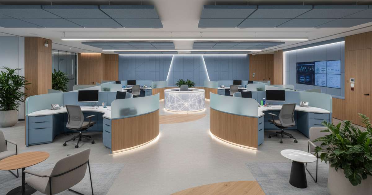 Những tiêu chuẩn cơ bản trong thiết kế văn phòng giao dịch