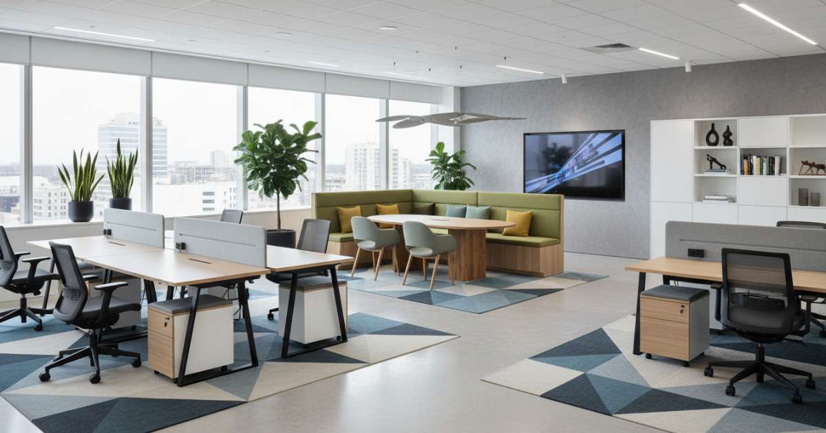 Những yếu tố cốt lõi trong nội thất văn phòng hiện đại
