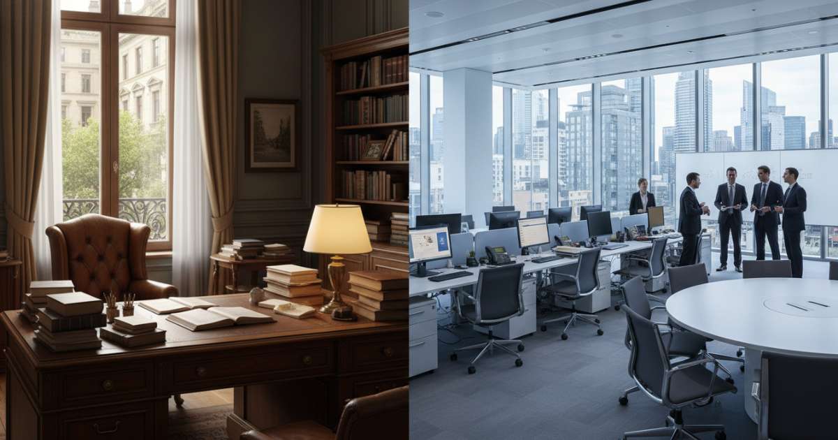 So sánh văn phòng luật sư và công ty luật về hình thức sở hữu và thành viên