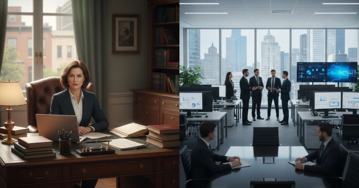 So sánh văn phòng luật sư và công ty luật về hình thức sở hữu và thành viên