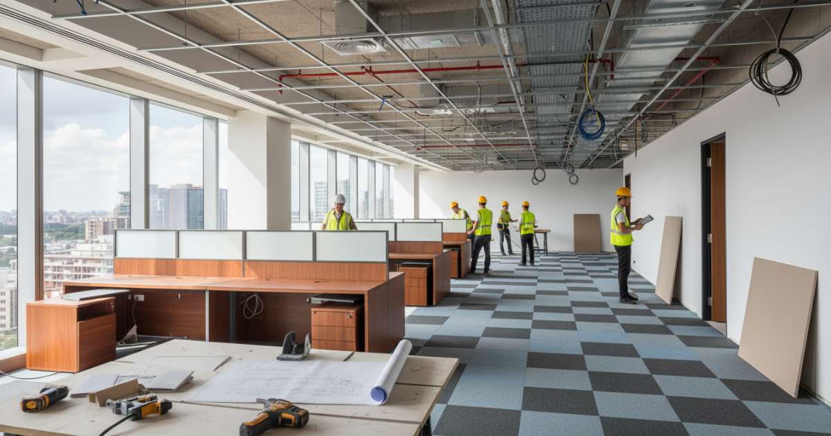 thi công nội thất văn phòng