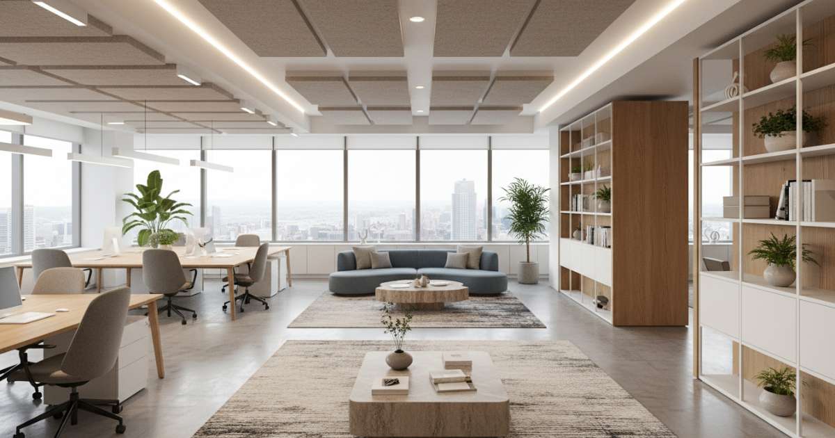 thiết kế nội thất văn phòng đẹp