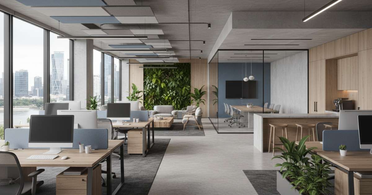 thiết kế văn phòng 150m2