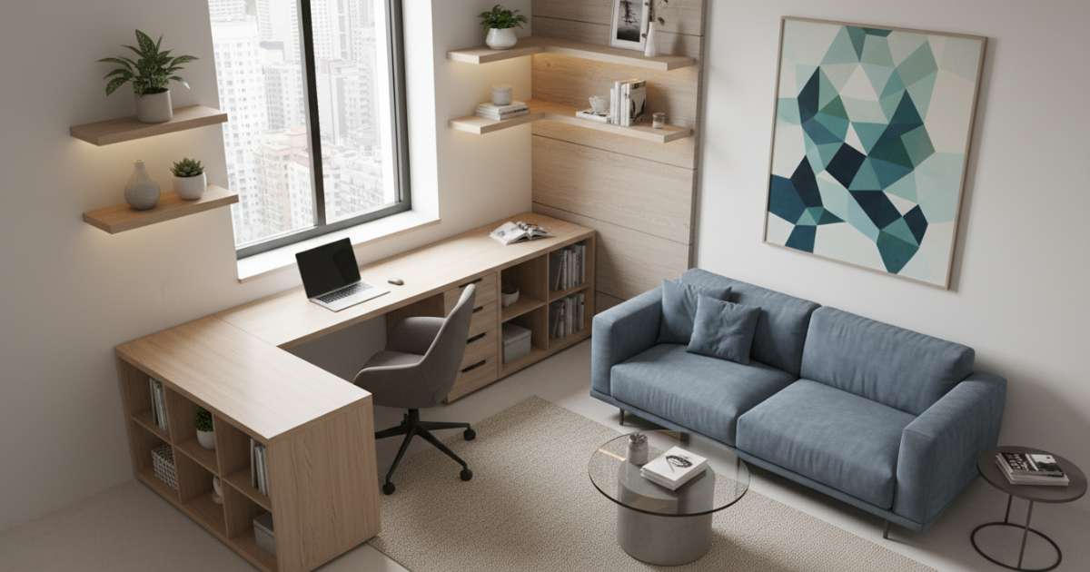 thiết kế văn phòng 15m2