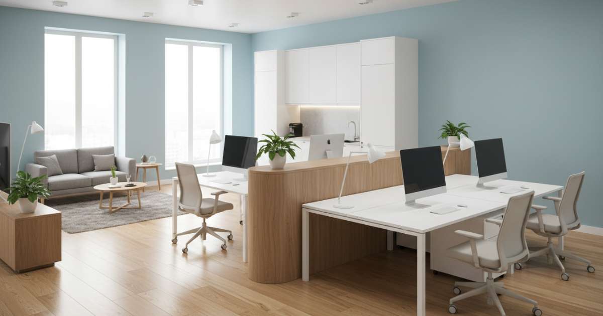 thiết kế văn phòng 40m2