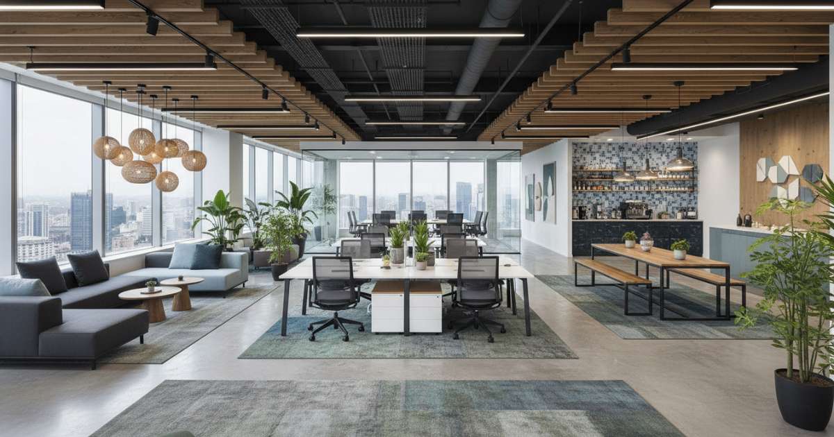 thiết kế văn phòng 600m2