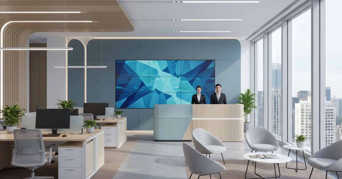 Thiết kế văn phòng giao dịch