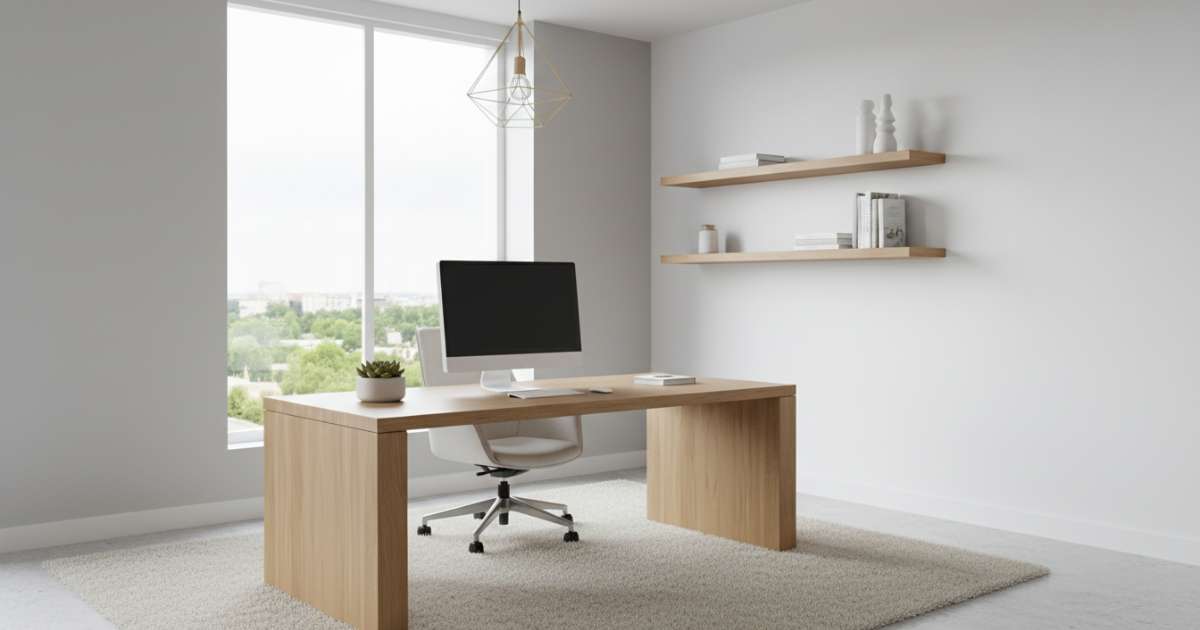 thiết kế văn phòng đơn giản