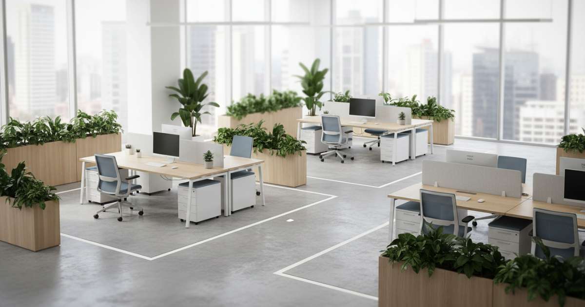 tiêu chuẩn văn phòng m2 người