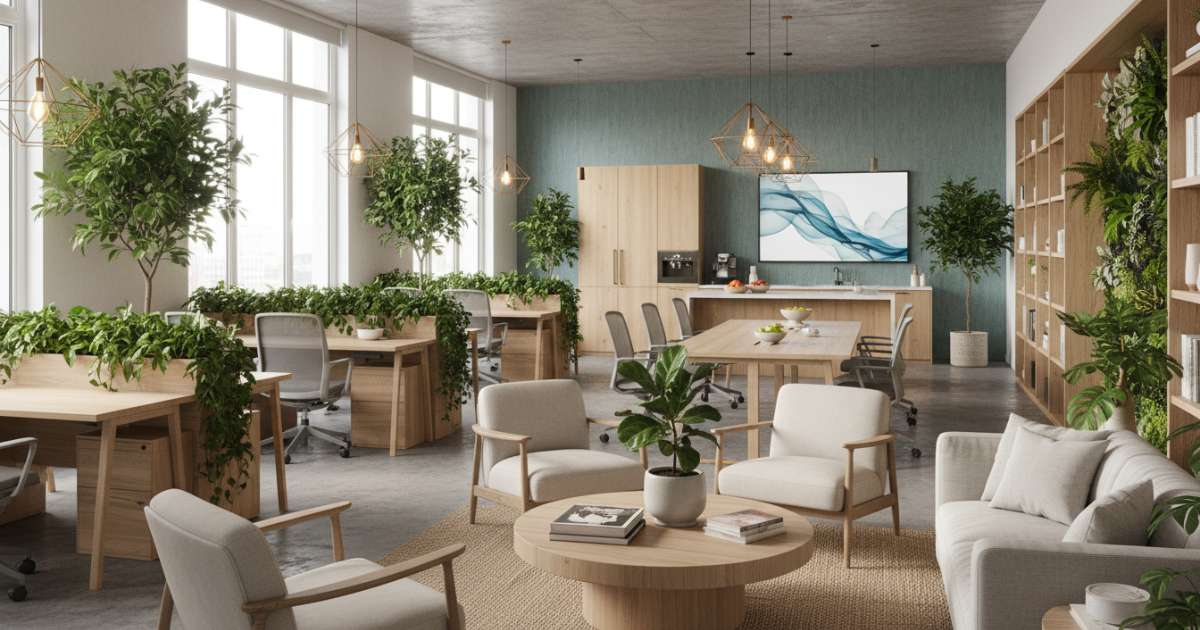 trang trí văn phòng đẹp