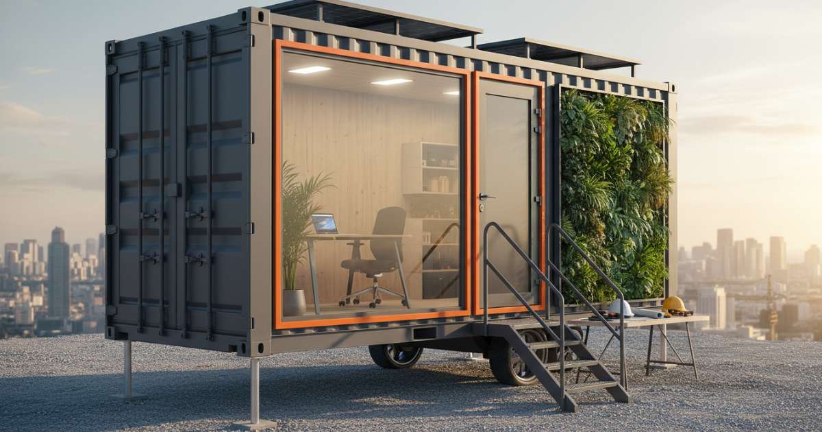 Ưu điểm nổi bật khi sử dụng container văn phòng 10 feet